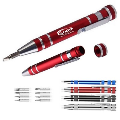 Multipurpose 8" 1 Magnetic Pocket Screwdriver