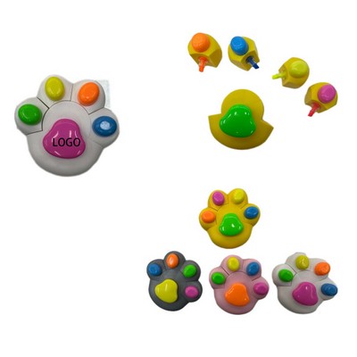 Cat's Paw Cartoon Highlighter
