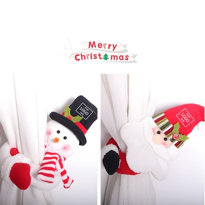 Christmas Curtain Button Decoration