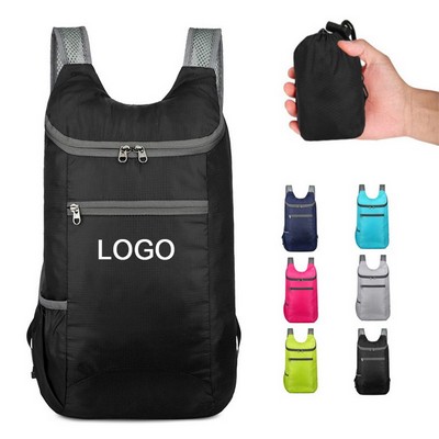 Large Capacity Lightweight Foldable Backpack