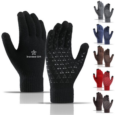Touch Screen Cold Weather Thermal Warm Knit Glove