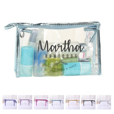 Clear PVC & Non-woven Toiletry Bag