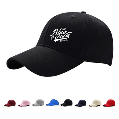 Soft Top Cotton Duckbill Cap