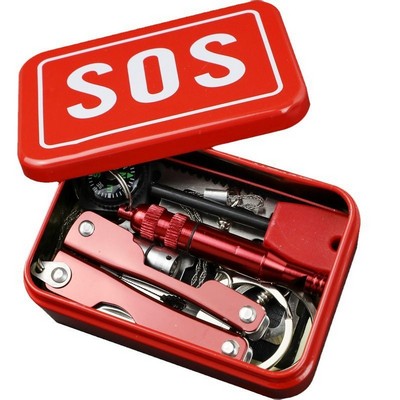 Outdoor Survival Set with Multi-Tool