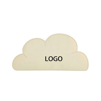 Non-slip Silicone Cloud Shape Pet Placemat