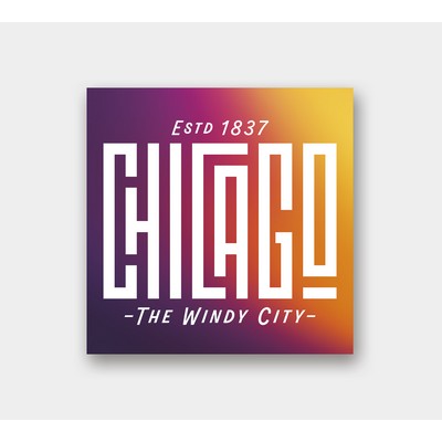 Square - Permanent Writeable Matte Sticker - 4" x 4"