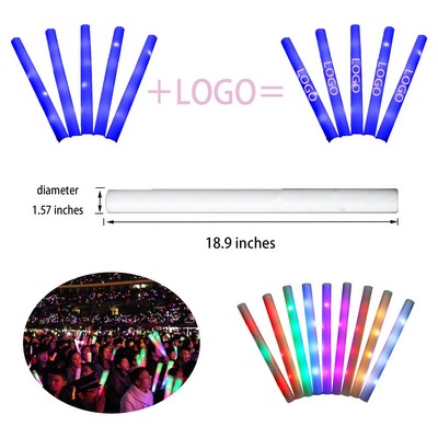 Glow Foam Stick With LED Light