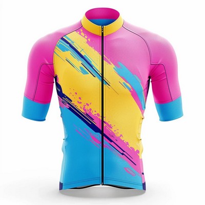 Women's Custom Crew Neck Cycling Jersey
