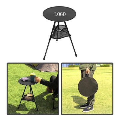 Net Pocket Fold Camping Table