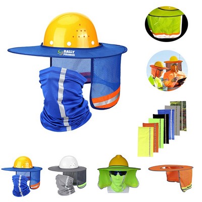 Construction Safety Gear Full Brim Hard Hat Sun Shade