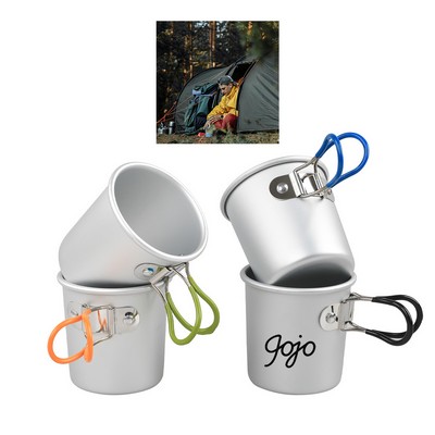5 Oz Aluminum Alloy Metal Camping Mugs
