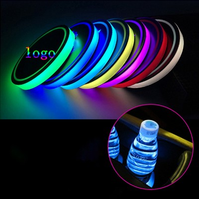 LED Car Glowing Cup Holder Coaster
