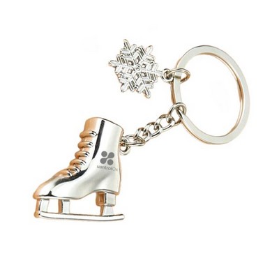 Ice Skates Keychain