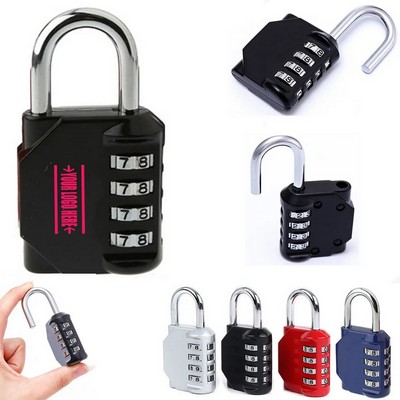 Four-Dial Combo Lock