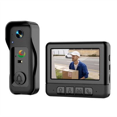 Video Doorbell WiFi Smart Security Door Camera Home Monitoring