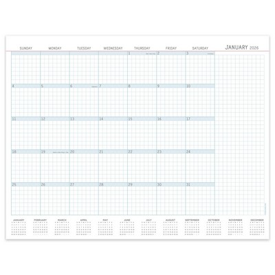 2026 Professional Large Desk Pad Monthly Blotter Calendar