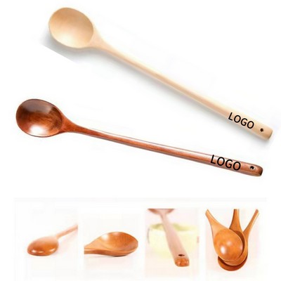Long Handle Wooden Spoon