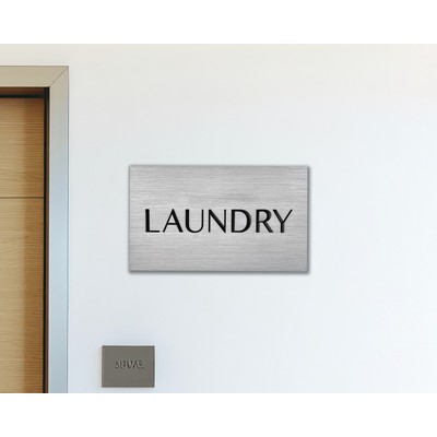 Die-Cut Metal Wall Sign