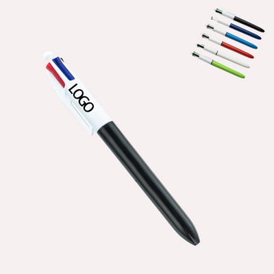 4-Color Retractable Ballpoint Pen