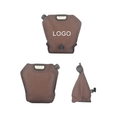 5L Reusable Polyester Fabric Pet Water Pouch