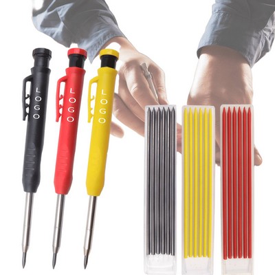 2.8mm Pro Carpenter Pencil - Heavy-Duty Marking & Extended Core