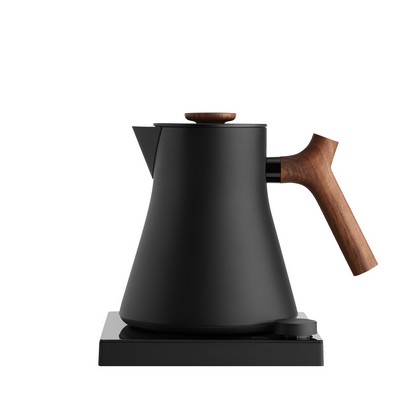 30 Oz. Fellow® Corvo EKG Pro Studio Electric Kettle in Matte Black w/ Walnut Accents