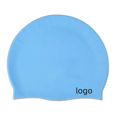 High-Elasticity Silicone Swim Cap