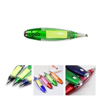 Illuminated Memo Ballpoint Pen