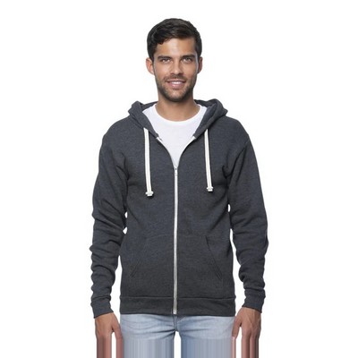 Royal Apparel Unisex Organic RPET French Terry Zip Hoodie