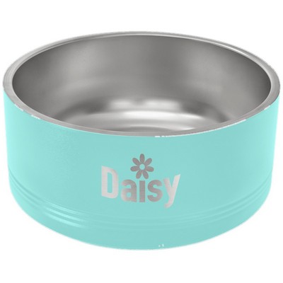 Polar Camel 64 oz. Large Teal Pet Bowl