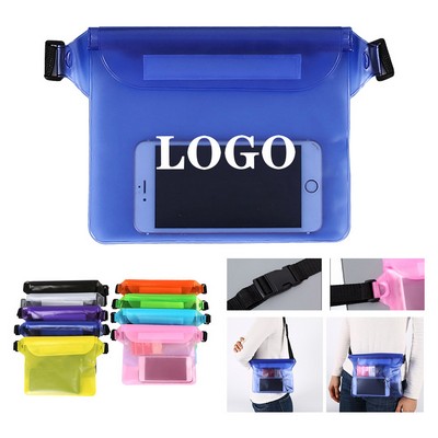 Water-resistant PVC waist bag