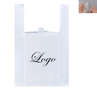 Vest Plastic Shopping Tote Bag