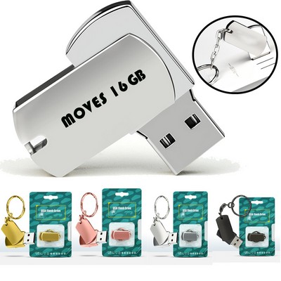 16GB Rotating USB Flash Drive