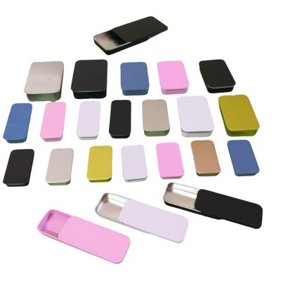 Refillable Metal Peppermint Tins Pocket Breath Mints Container with Mirror Fresh Mints