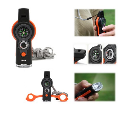 7 in 1 Outdoor Emergency Survival Whistle