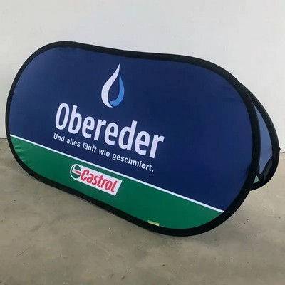 Pop Up Display Banner A Frame Sign for Outdoor