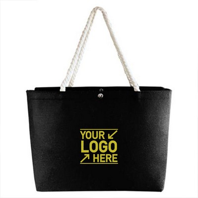 Felt Tote Shopping Bag
