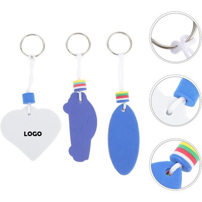 Floating EVA PU Keyring Buoy Keychain
