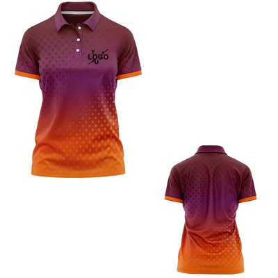 Ladies' Lightweight Polyester Polo Shirt