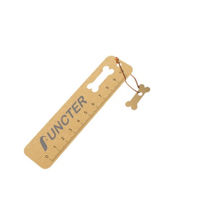 Bone Shape Hollowed Out Metal Bookmark