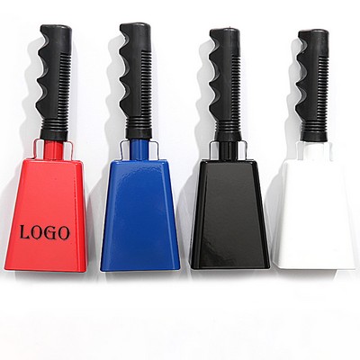 9" Tall Cowbell With Handle