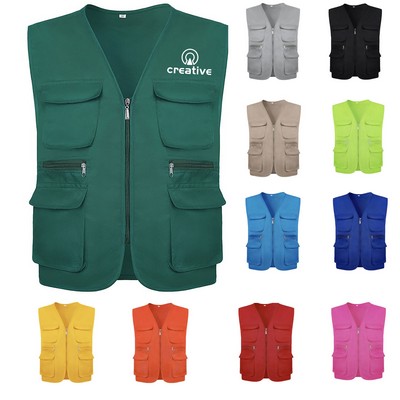 Multi-pocket Volunteer Vest