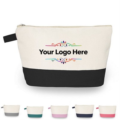 Canvas Makeup Pouch