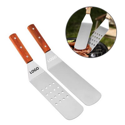 Wood Handle Flexible Grill Spatula