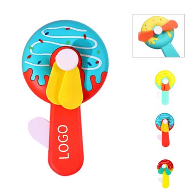 Children's Donut Hand-Pressure Fan