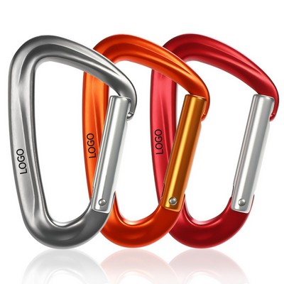 Aluminium D-Shape Carabiner Clip