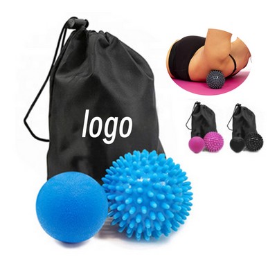 2-Piece Therapy Massage Ball Set w/Bag