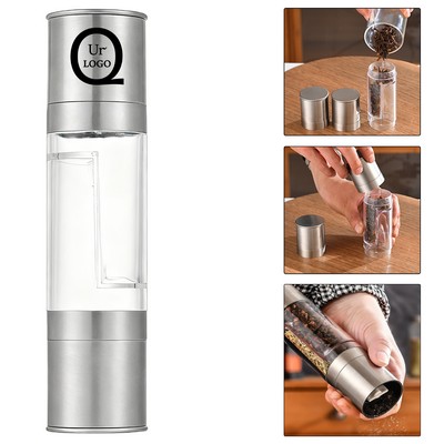 Double-Head Stainless Steel Pepper Grinders