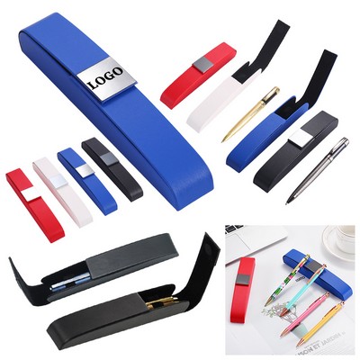 Executive Leather Pen Holder