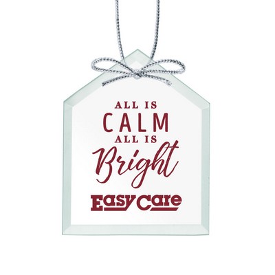 Jade Ornament - House Imprinted